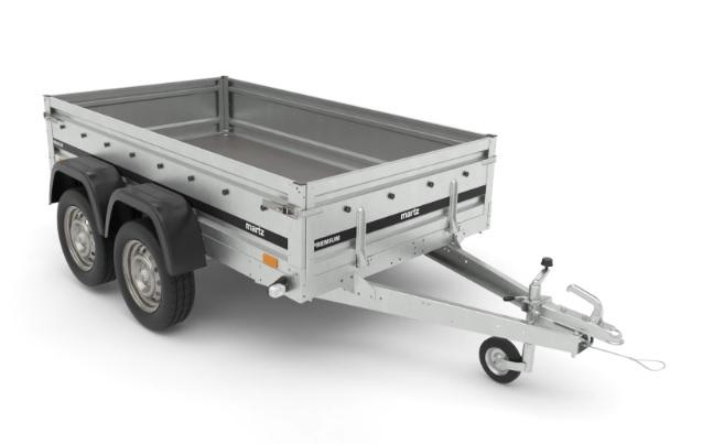 Remorque bagagère non freinée - 2,30 X 1,26 M - MARTZ PREMIUM 230/2_0