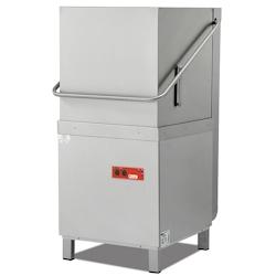 Romux® Lave-vaisselle à capot 50x50 cm avec pompe de rinçage et détergent |Lave-vaisselle à capot professionnel Bar |Lave vaisselle à capot indu_0