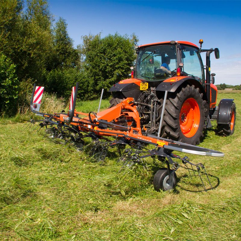 Te4555-te6568-te6576-te8590 faneuses - kubota europe - largeur de travail 5.50 - 9 m_0