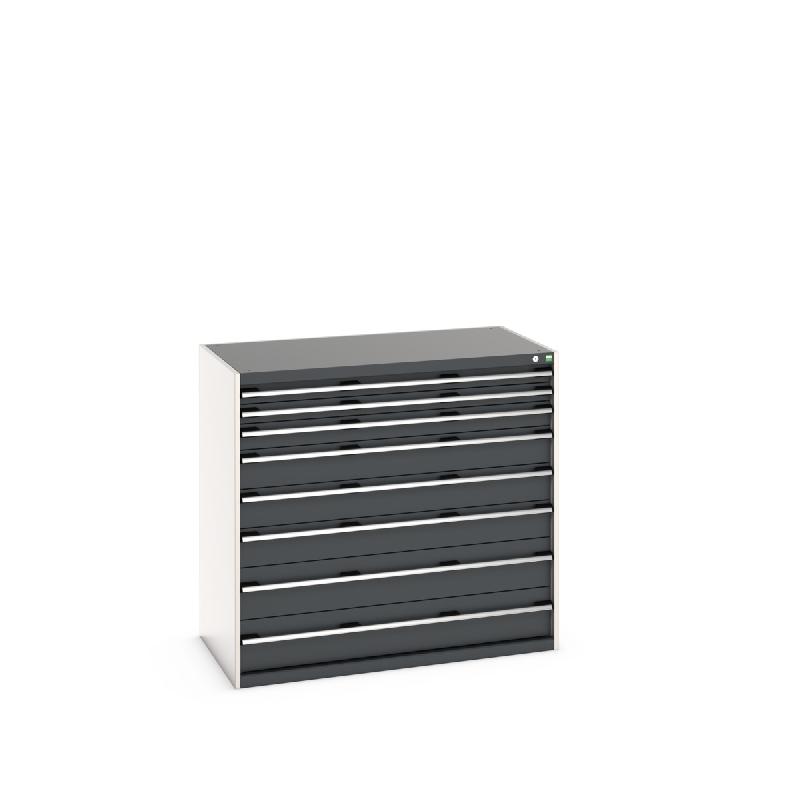 Armoire à tiroirs Cubio SL-13712-8.1 - 8 tiroirs - Réf : 40030021 - Charge 1,5 tonne - 1300x750x1200 mm_0