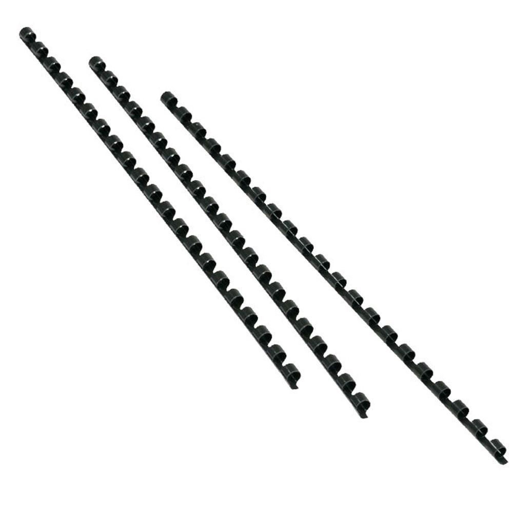 Baguette à relier, A4, épaisseur: 6-9 mm - Blanc - Durable