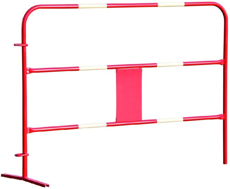 Barrières de chantier avec bandes rétroréfléchissantes T1 - BRRCH1RG-TL01_0