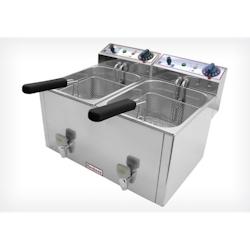 Beckers Friteuse électrique FR 8+8 LT - 0698142110413_0