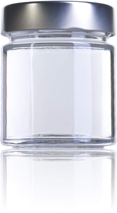 Bocal en verre 270 ml - Basic 212 - TO 70 - Forme cylindrique - Verre blanc_0
