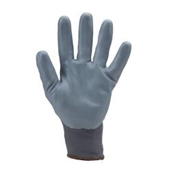 Coverguard - Gants manutention gris en polyamide EUROLITE 6240 (Pack de 10) Gris Taille 7 - 3435241062376_0