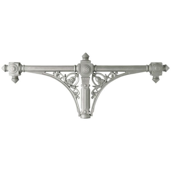 Crosses et consoles bouquets Faubourg - fontes de Paris - acier - saillie 570 mm_0