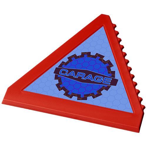 Grattoir à glace triangulaire Averall 21084203 - en plastique GPPS pour retirer le givre des pare-brises_0