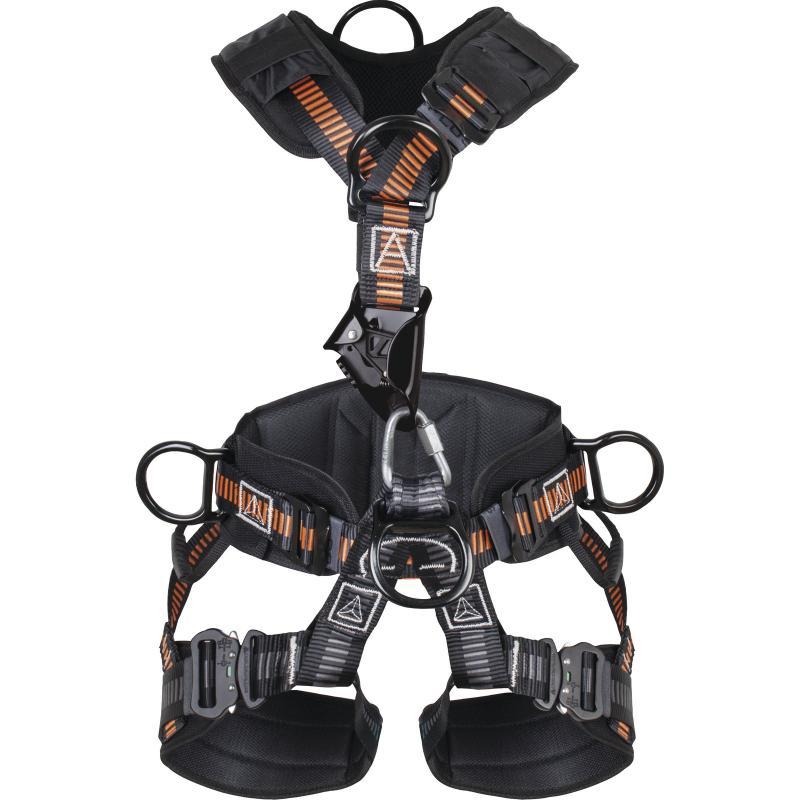 Harnais ceinture - 6 points d'accrochage - har36tcp - bicolore avec ceinture de maintien et 6 boucles de réglage_0