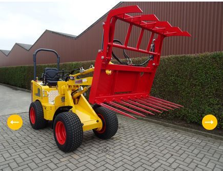 Fourche à fumier KM 80/90/100 - Largeurs multiples avec grappin pour travaux agricoles et jardinage_0