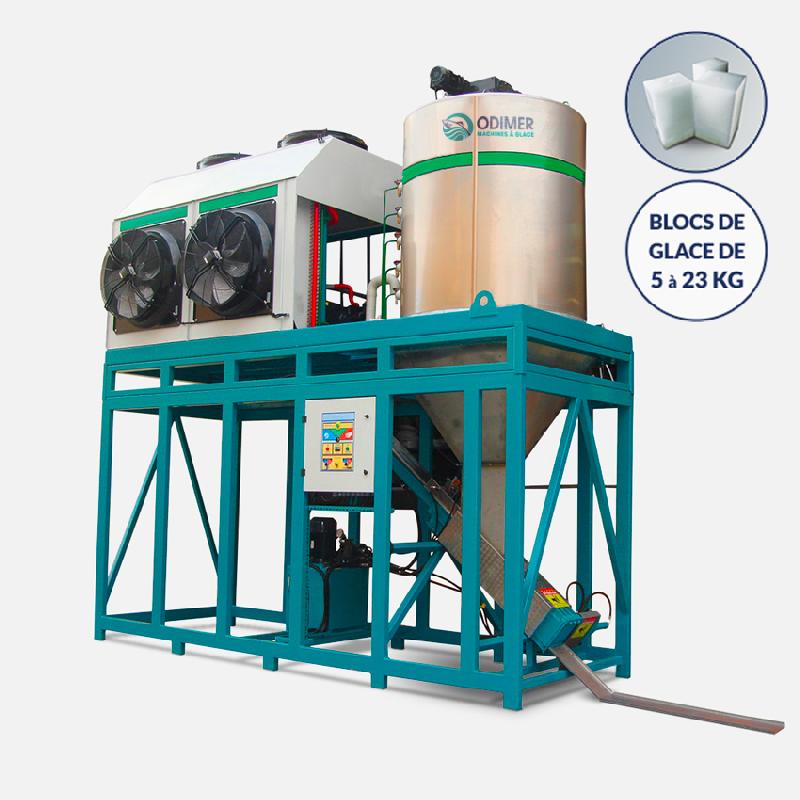 Machine à glace en bloc - Block CP 20T - Production 20 000 kg/24h avec dimensions ajustables_0