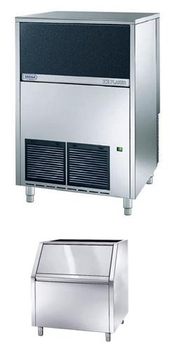 Machines à glace - avec réserve - glace en paillettes - production de 90 à 155 kg/24h - stockage de 20 à 55 kg_0