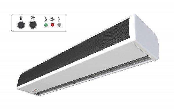 Rideau d'air chaud électrique OPT W 1000 A - Optima Wireless avec régulation intégrée_0