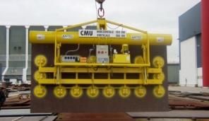 Palonnier à ventouse pour le métal - Forte charge jusqu'à 15 tonnes avec 18 ventouses_0