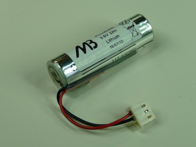 Pile lithium ER14505M AA 3.6V 1800mAh Molex - Marque NX - Quantité 1_0