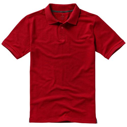 Polo manches courtes pour homme Calgary - 100% coton - 200 g/m² - Col et poignets en côte tricot plat_0