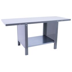 PROREGAL Etabli BUFFALO METAL | HxLxP 83x180x73cm | Capacité de Charge 700kg | Gris - gris métal PR_RS157-07_0
