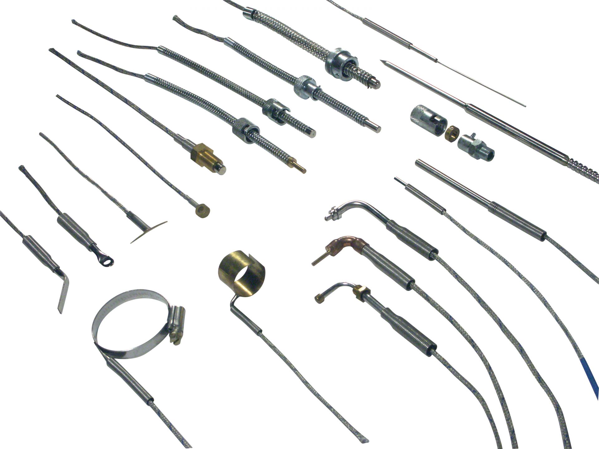 Sonde de température avec thermocouple J-K et PT 100/1000 utilisée dans le milieu solide, liquide ou gazeux - ELECTRO-THERM_0