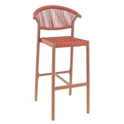 Tabouret de bar fabien terra, France mobilier chr - aluminium 3760326527304_0