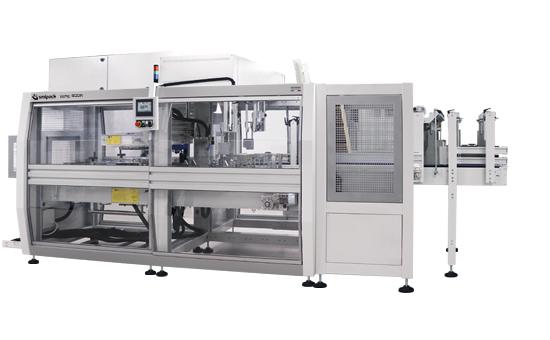 Wps 600r - encartonneuse wrap-around automatique avec entrée en ligne - fermeuse de caisse automatique en carton_0