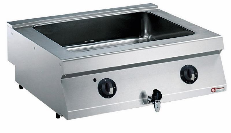 Bain-marie électrique gn 2/1 profondeur 150 à poser - E17/BM8T-N_0