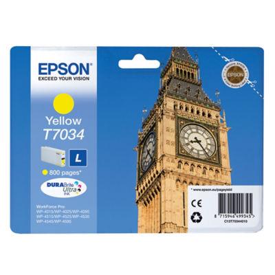 Cartouche Epson T7034 jaune pour imprimantes jet d'encre_0