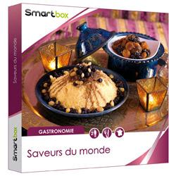 COFFRET CADEAU SMARTBOX - SAVEURS DU MONDE