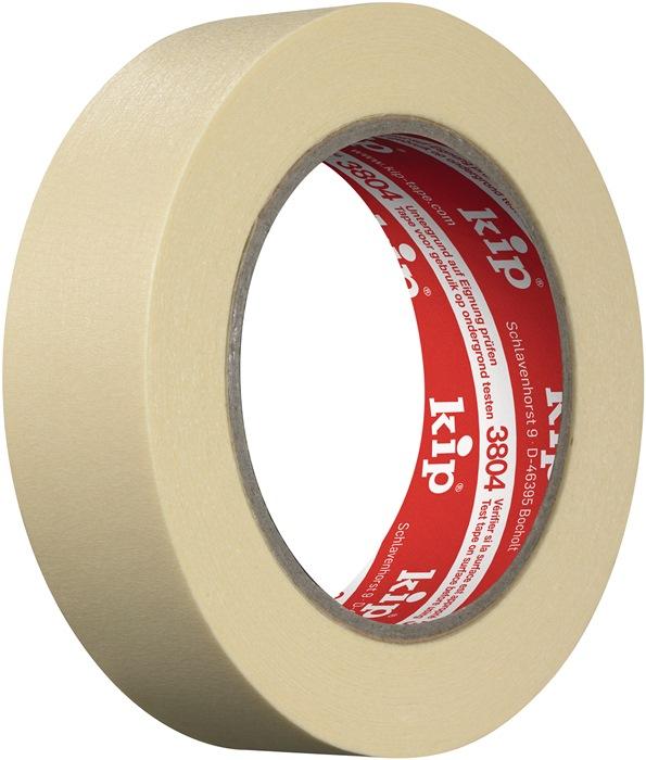 Crêpage fin 3804 MASKING-TEC® légèrement crêpé nature longueur 50 m largeur 36 mm rouleau KIP_0