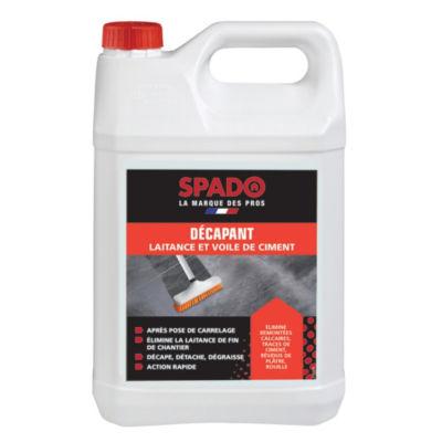 Décapant laitance et voile de ciment pour sols Spado Pro 5 L_0