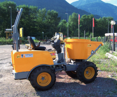 Dumper à pneus girabenne 600 l_0