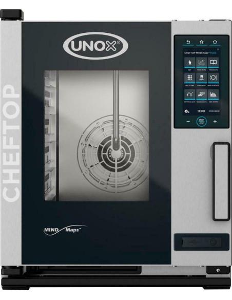 Four mixte UNOX CHEFTOP MIND.MAPS™ COMPACT PLUS 5 niveaux GN 2/3 - électrique - Référence : XECC-0523-EPRM_0