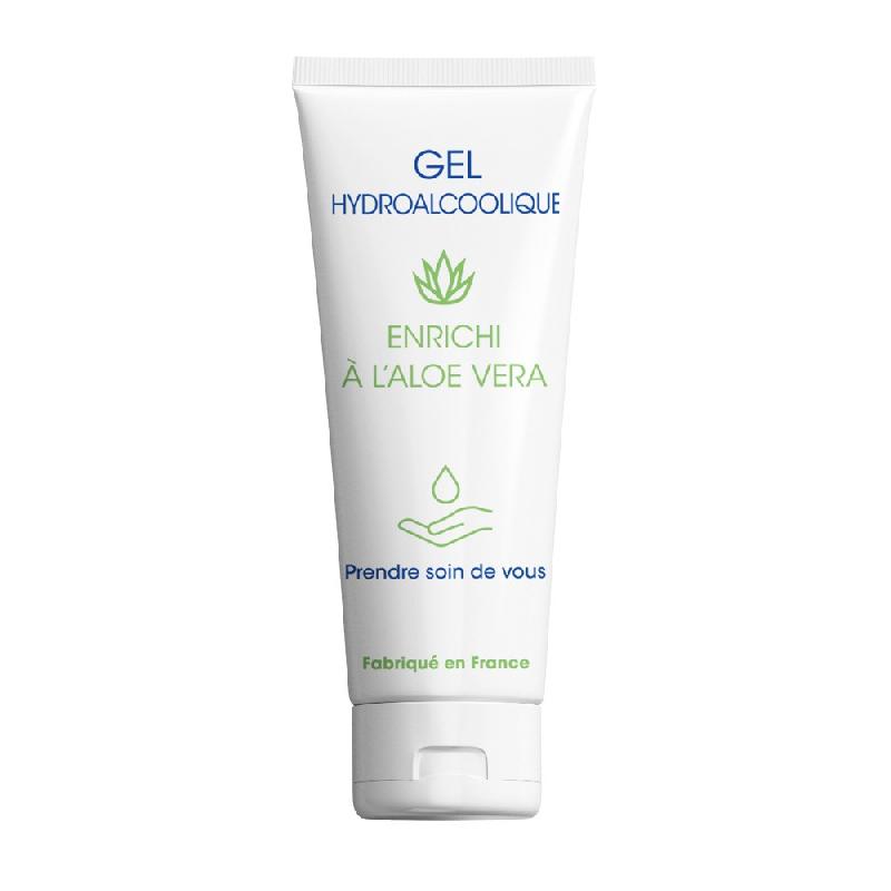 GEL HYDROALCOOLIQUE À L'ALOÉ-VERA 75 ML EN TUBE