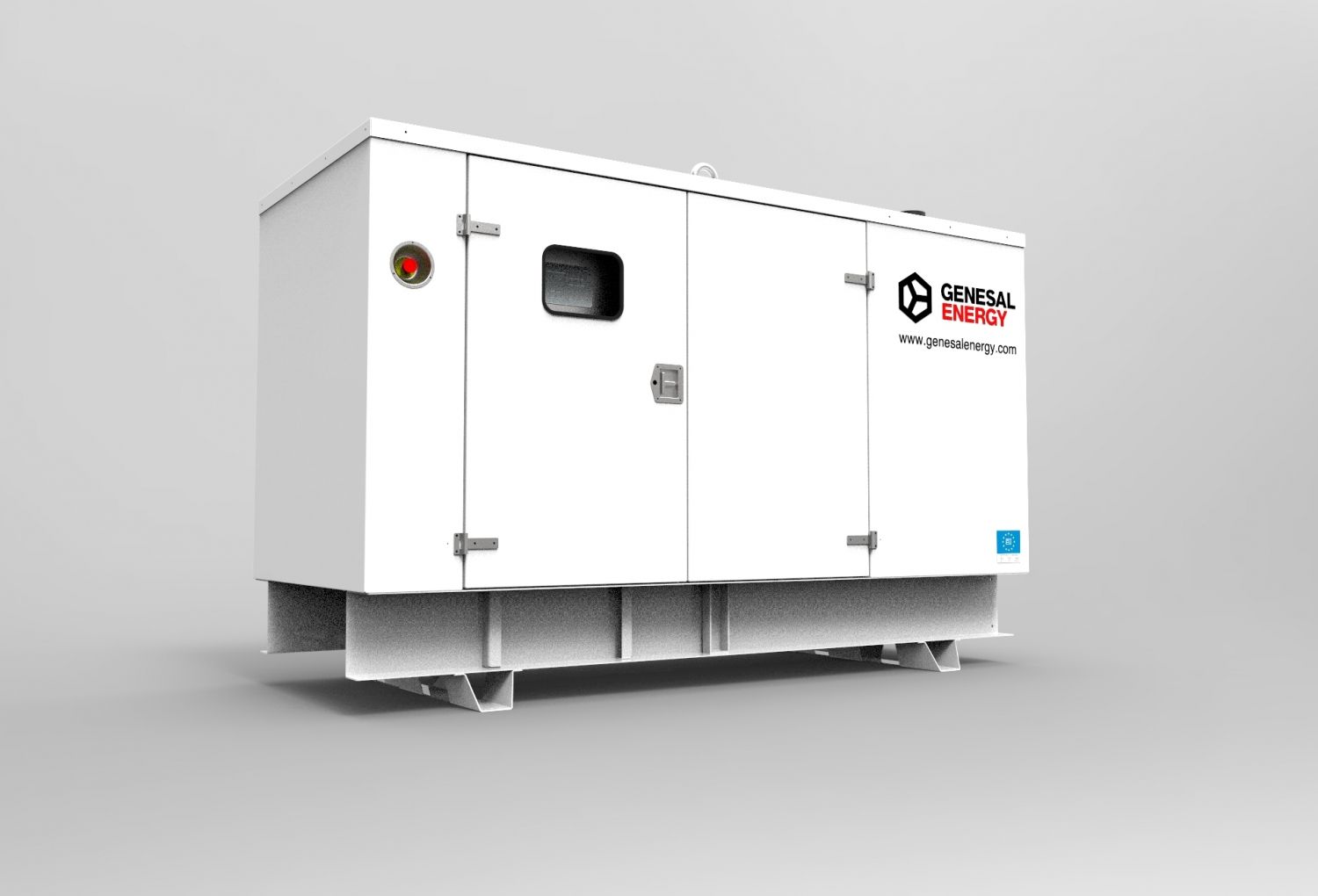 GEN27KC-IN-M - Groupes électrogènes industriels Genesal Energy - Statique insonorisé - 23 à 110 kVA - Monophasé_0