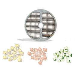 Grille cube sans macédoine 10 mm coupe légumes électrique pour - CX10/A_0