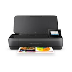 Imprimante portable HP Officejet 250 - Jet d'encre couleur - Noir plastique - Résolution jusqu'à 1200 x 1200 ppp_0