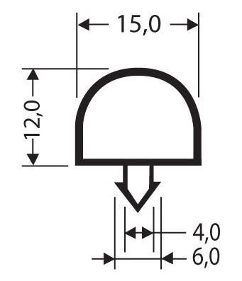 Joint pvc a clipser sans aimant pour meubles frigos jpc-010_0