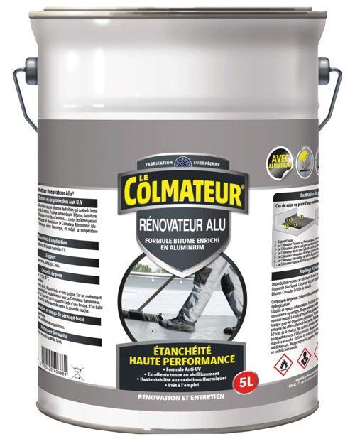 Le colmateur® rénovateur alu formule bitume enrichi en aluminium_0