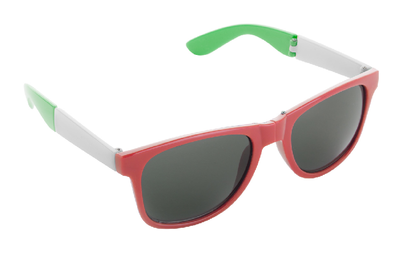 Lunettes de soleil pliables en plastique - Protection UV 400 - Multi-couleurs_0