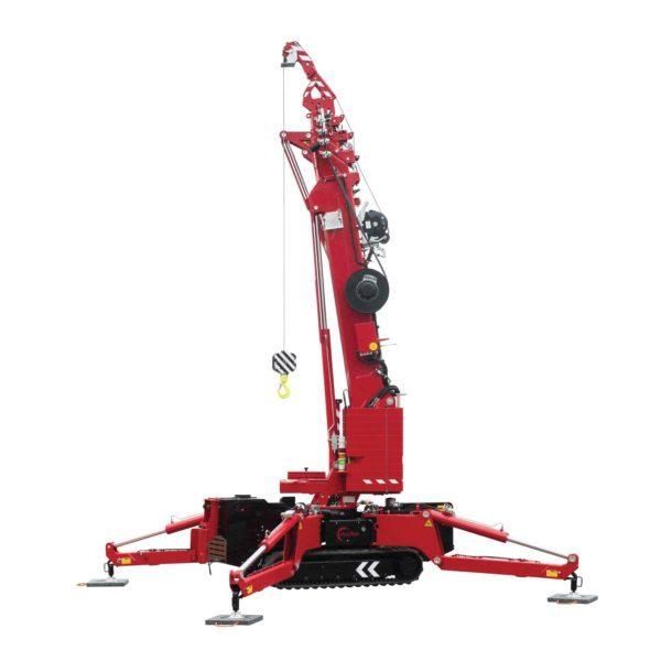 Mini-grue araignée puissante, robuste et compacte - C10e Hoeflon 4000 kg_0