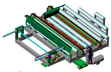 Quart de tour renvoi d’angle - Machines pour palettes - Platon - Poids : 812 kg - Dimensions et équipements_0