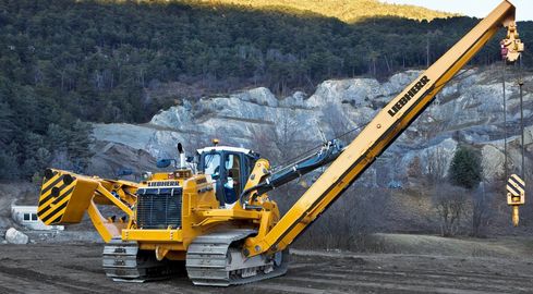 Rl 56 - poseur de canalisations - liebherr-mining equipment colmar - poids en ordre de marche 46 050 - 46 280 kg_0