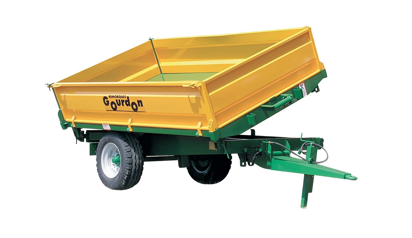 Rmg 3 remorque agricole tribenne - gourdon sa - charge 3 t_0
