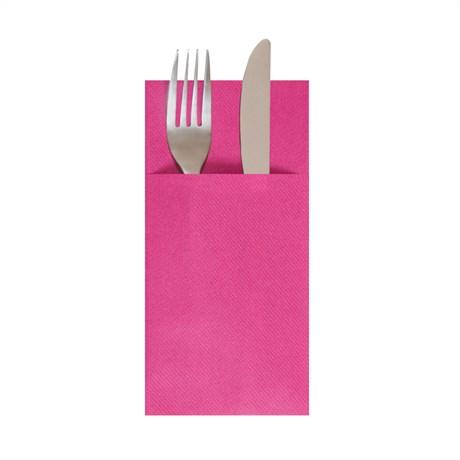 SERVIETTE KANGOUROU 55 G/M² 40X40 CM AIRLAID FUCHSIA (VENDU PAR 720)