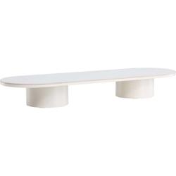 Table basse ovale 190 x 60 cm Narvik Venture Home - beige 7340220833327_0