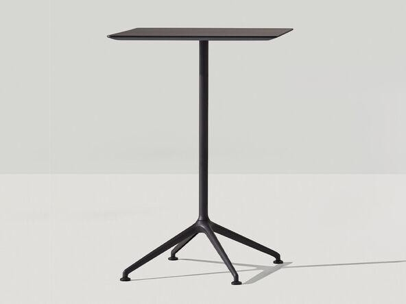 Table haute carrée Lex plan laqué dans un large choix de coloris_0