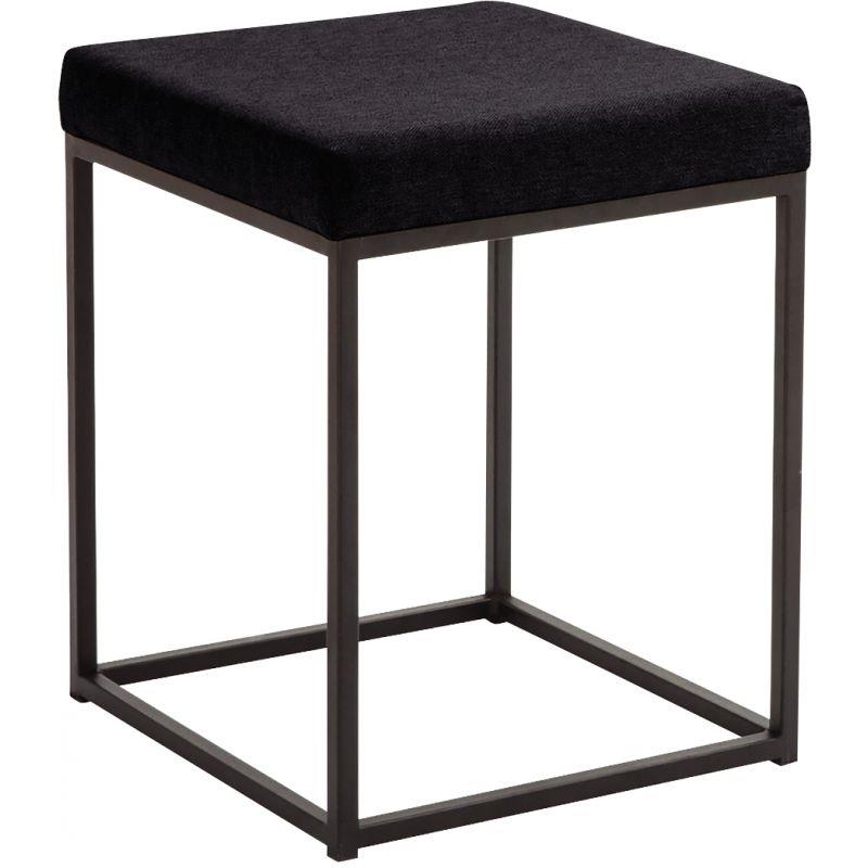 Tabouret cube anthracite - 459491_0