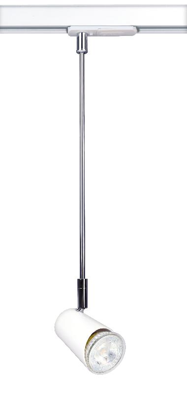 Spot pour rail 1 allumage - Judy 229 GU10 LED 36° 5,5W 3000K blanc - Aric_0
