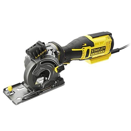 STANLEY FATMAX FME380K - Scie circulaire électrique à fil 650W avec laser et accessoires multi-matériaux_0