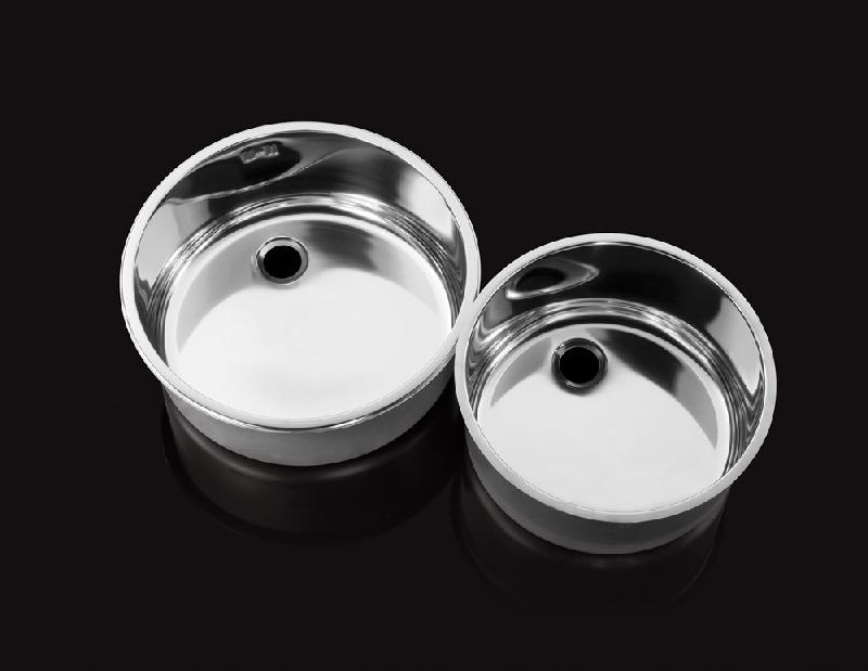 Bac plonge inox ronde - diamètre 300 mm - 7493.0035_0