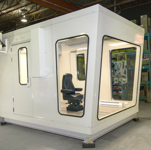 Bureau préfabriqué - Cabine d'opérateur - Isolation acoustique et résistance aux conditions extrêmes - Pour intérieur ou extérieur - MECART_0