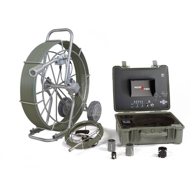 Caméra de canalisation tubicam® xl duo - agm-tec - diamètres d'inspection : ø30 à ø400 mm_0